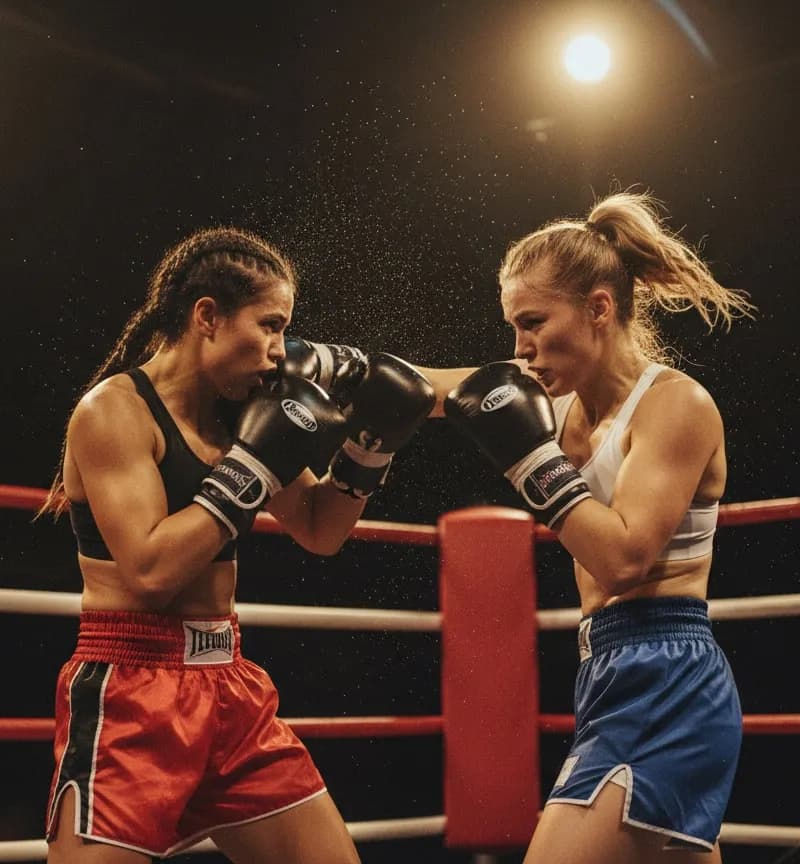 Kickboxing femenino en KFN 1