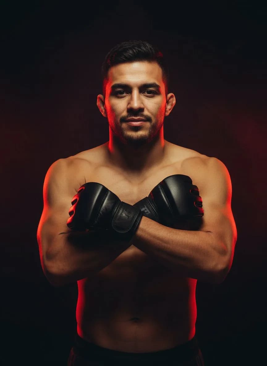 Carlos “El Toro” Mendoza, peleador de MMA